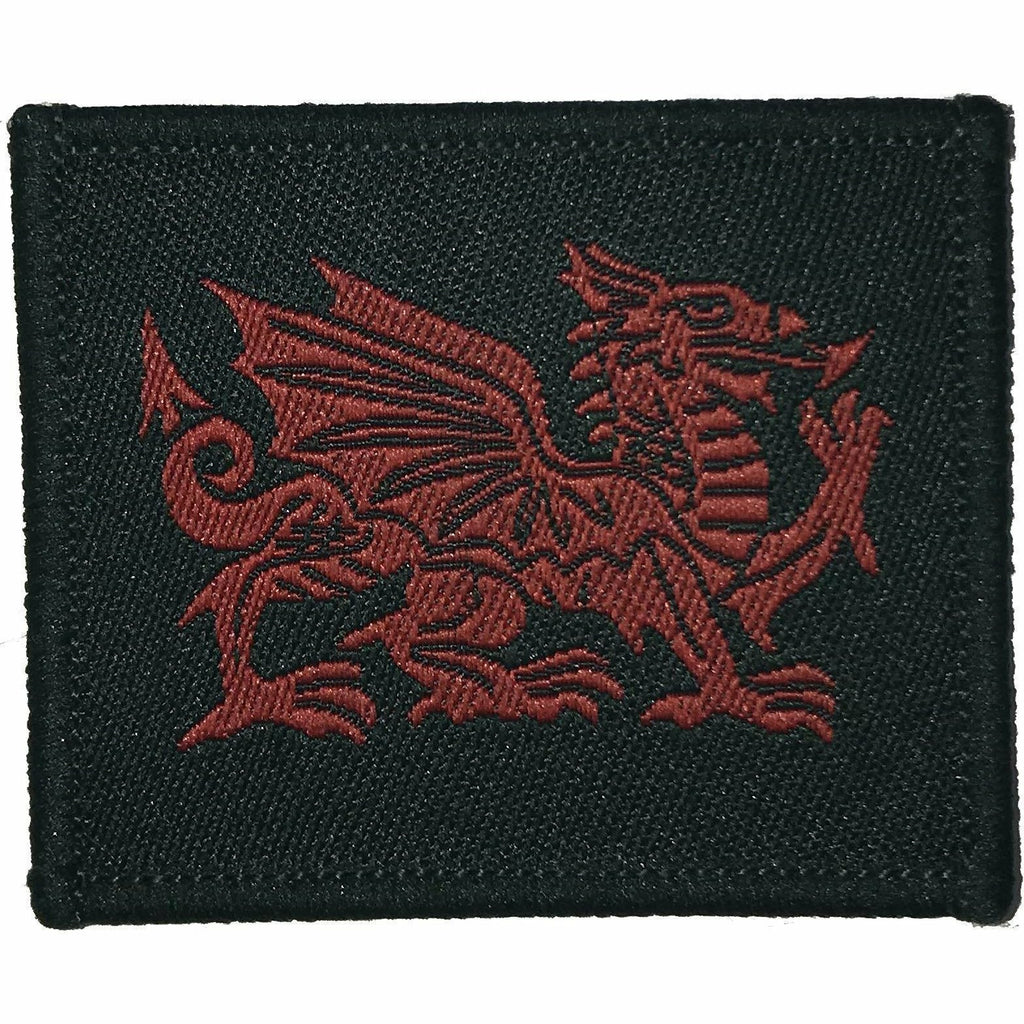 TRF - Royal Welsh - Red Dragon on Green -45mm x 40mm [product_type] Ammo & Company - Military Direct