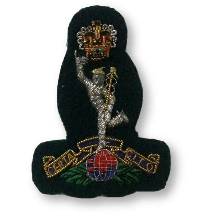 Ammo & Company Beret Badge B/W Officers Royal Sig - Green