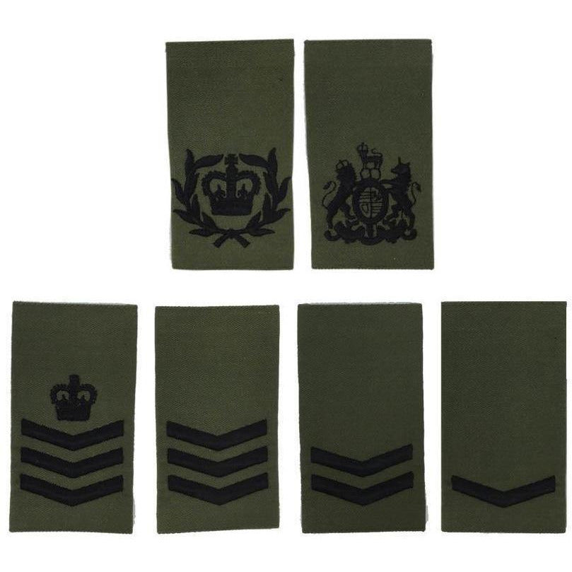 Royal Marines Olive Rank Slide Rank Slides Military Direct - Military Direct